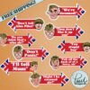 Dads Army Sticker Pack featuring iconic quotes like ‘Don’t Panic!’, ‘We’re Doomed!’, and ‘You stupid boy’, alongside beloved characters including Captain Mainwaring and Private Pike. A nostalgic tribute to the classic British comedy series.