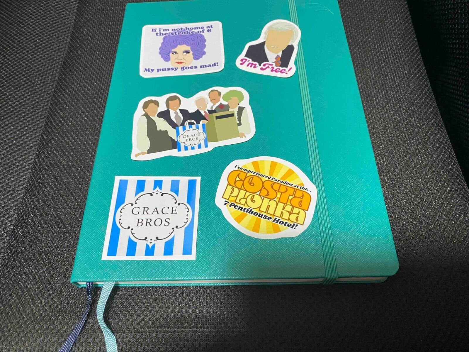 Are you being served? sticker set on home products