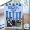 Customisable sitcom card featuring bold, minimalist artwork and retro charm